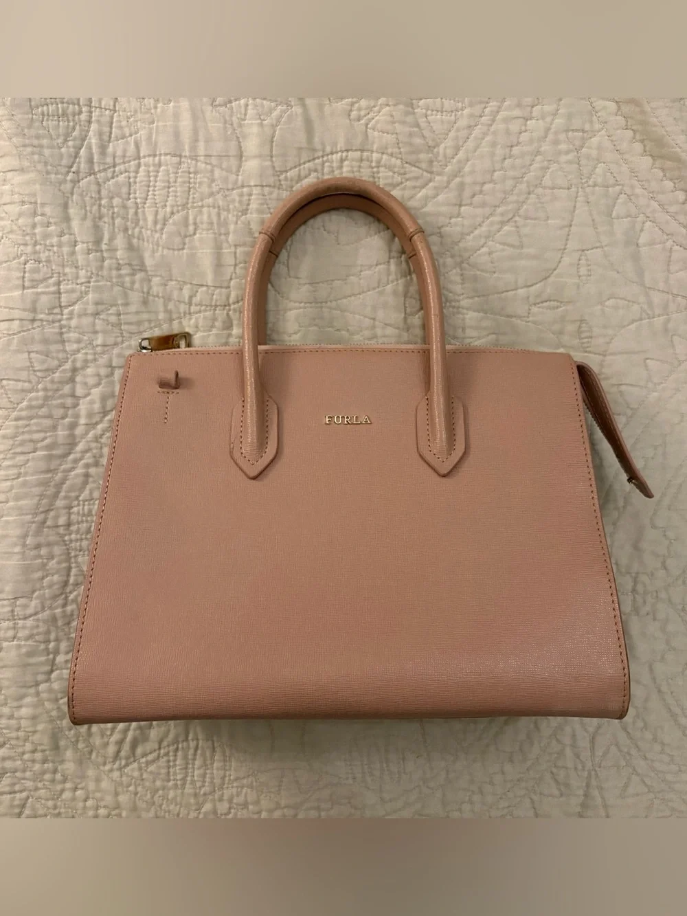 Furla Moonstone Pin M Satchel